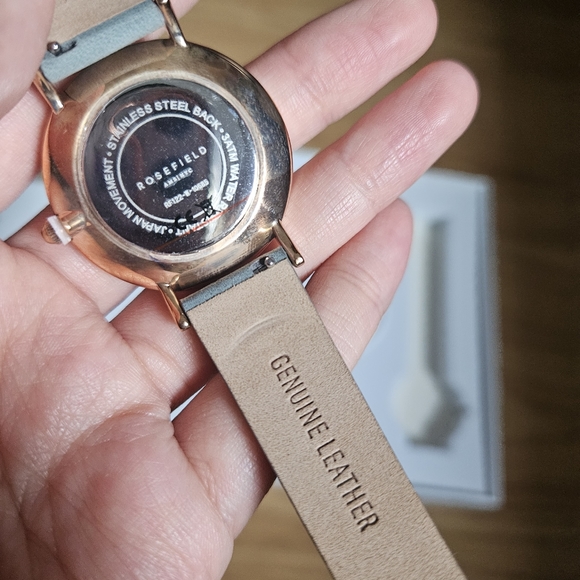 ROSEFIELD The West Village Elephant Grey Watch Gift Set NWT - Picture 6 of 7